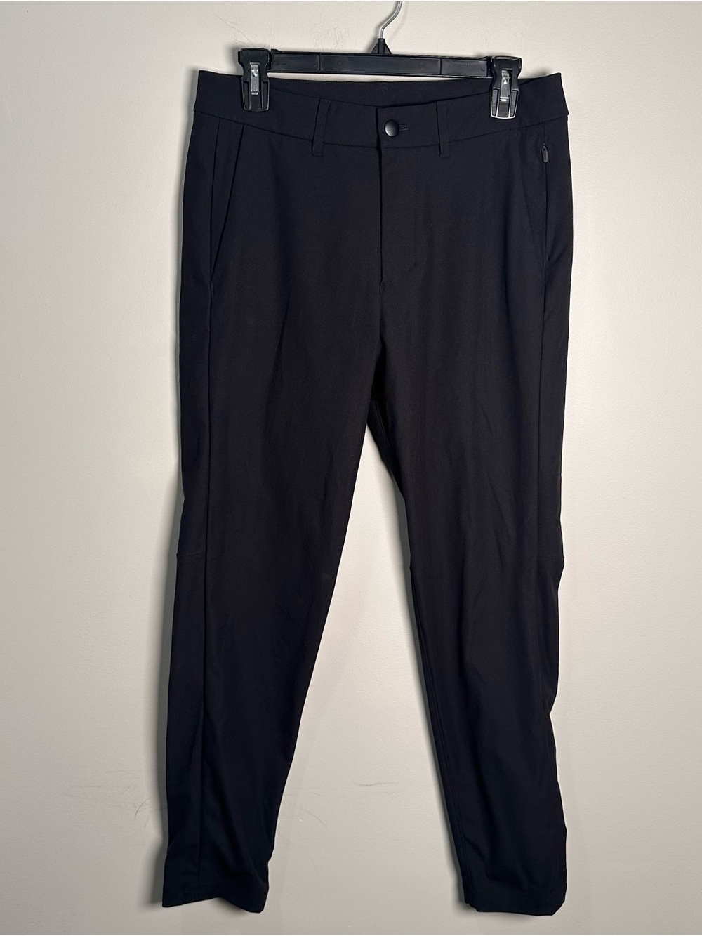 Men's Lululemon Commission Black ABC Slim Fit Trouser pants